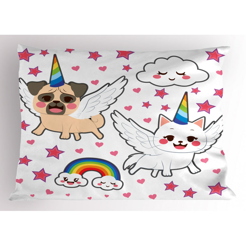 Star Polyester Sham Set, Twin