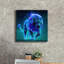  «Electric Lion» par Ann Klee, art mural sur toile, 18 po x 18 po-2137690423