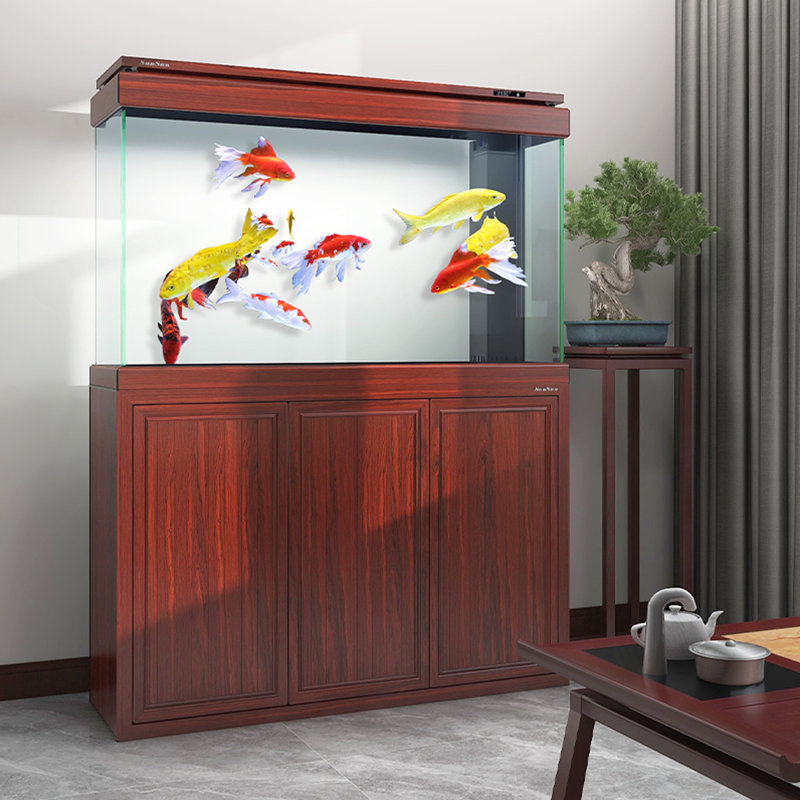 Élégant réservoir d'aquarium écologique à grande échelle, 79 gallons (H 60 po x l 47 po x P 14 po), Tanné