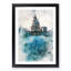 St. Pauls Cathedral in London Abstract Art - Framed Print-55729923-55729928