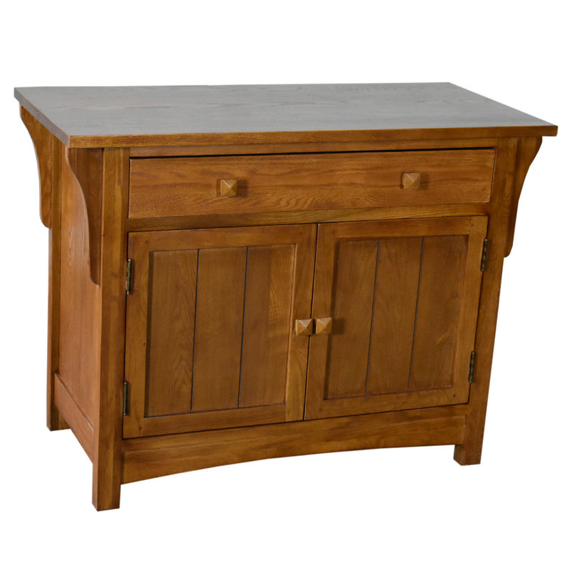 Mcmichael Solid Wood Accent Cabinet, Cherry