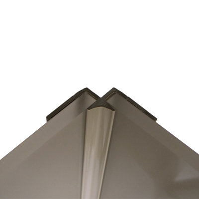 1.18" x 96" Wall Paneling in Brown