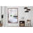 60"X40" Oversized Modern Rectangle Bathroom Mirror With  Frame Decorative Large Wall Mirrors For Bathroom Living Room Bedroom Vertical Or Horizontal Wall Mounted Mirror With Aluminum Frame-571036422-571036445