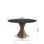 Table de salle à manger noire