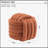 Chenille Fabric Modern Knot Design Ottoman, Comfortable and Stylish Footstool for Living Room and Bedroom-146269965