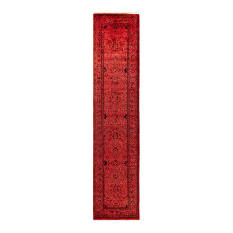 Tapis rouge nouvel âge 2 pi 6 po x 11 pi 6 po Corinn