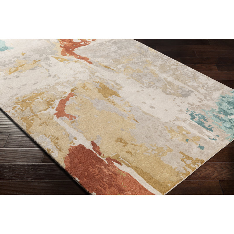Abstract Indoor Rug, Rectangle 12' x 15'
