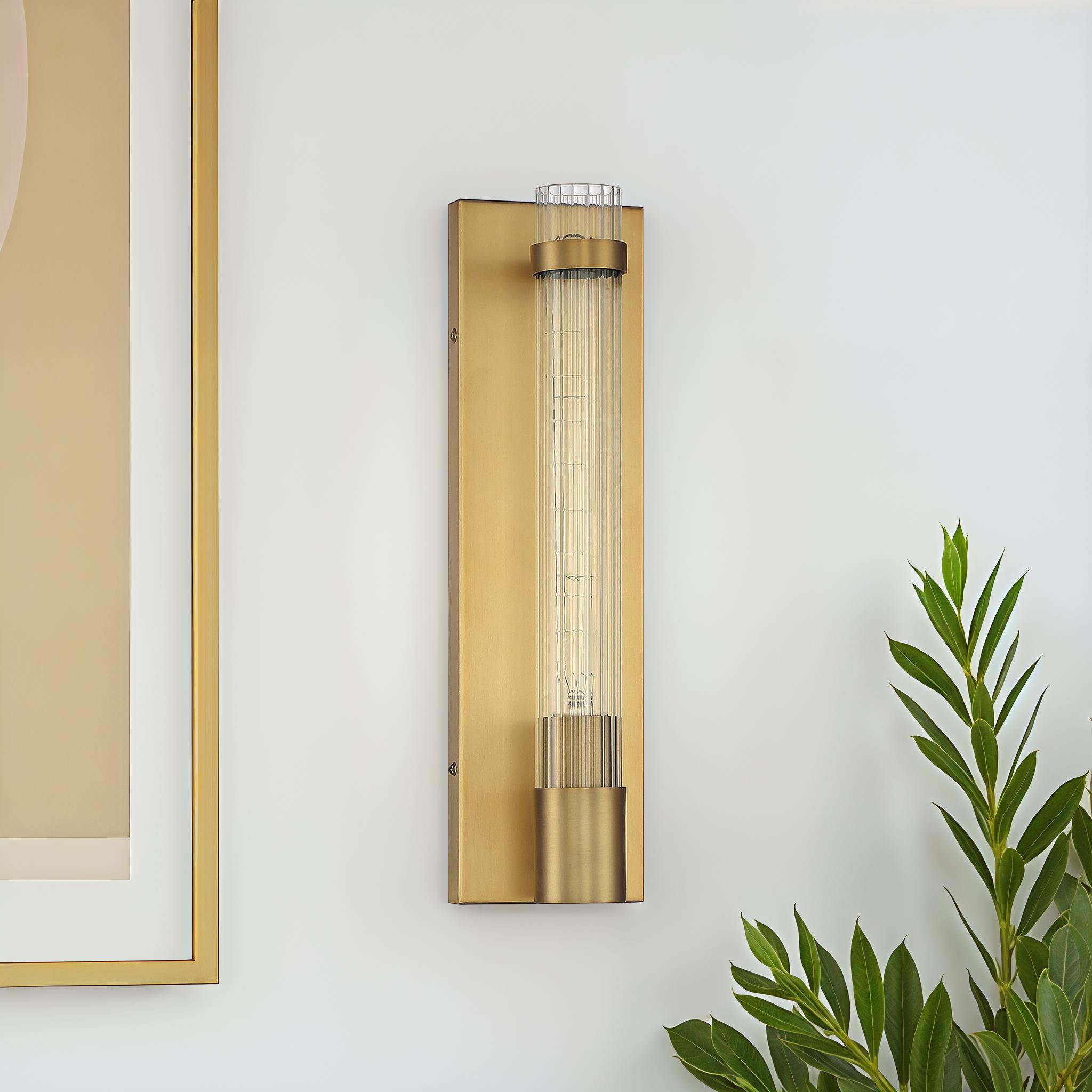 Wade Logan® Anakyn 1 - Light Dimmable Flush Mount Sconce & Reviews | Wayfair