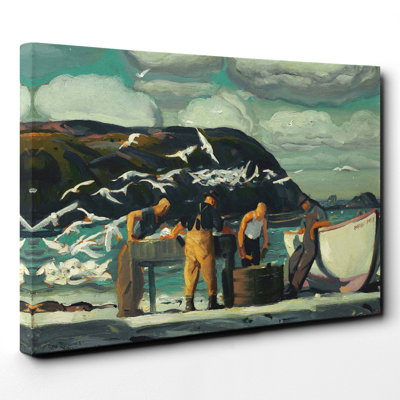 George Bellows - Wrapped Canvas Painting