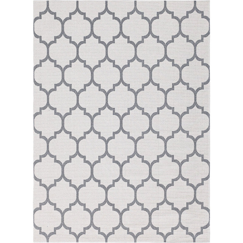 California Cotton Abstract Indoor Rug, Rectangle 7'5" x 10'