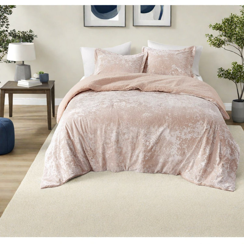 Ensembles de literie en velours luxueux, confort en polyester, décoration intérieure moderne