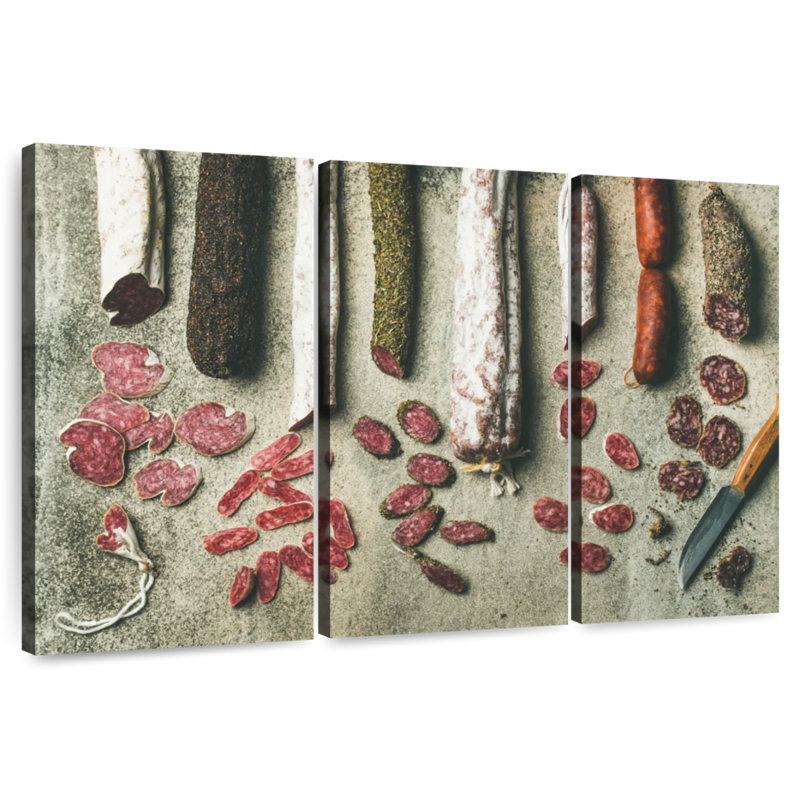 Yarlin Meat, 20" H x 33" W
