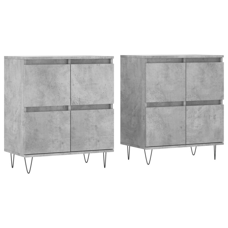Canyonville 120cm Sideboard, Concrete Grey