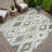 Machine Washable Indoor/Outdoor Aten ACN2331 Diamond Rug-389474998