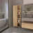 Stylish Tall Cabinet with Open and Hidden Storage, Versatile for Any Room and Decor.-1742587247
