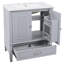 Meuble-lavabo 30 po avec lavabo style rétro-309283933