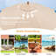Antenor 262cm Market Parasol-739145434