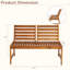 Banc d'extérieur Rosettia