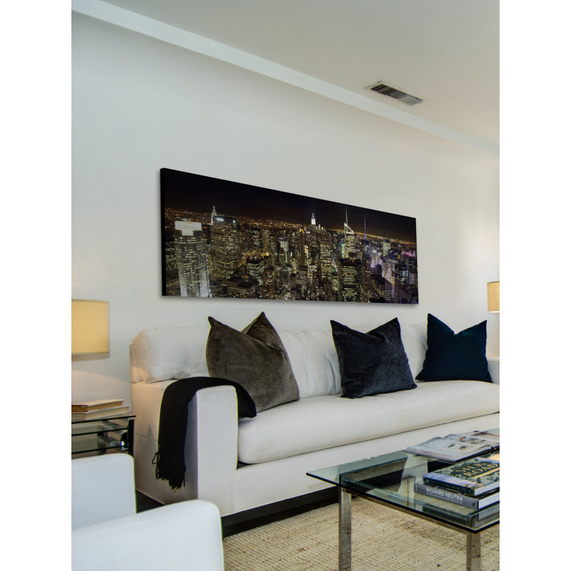 " New York Panorama " by Praxis Studio, 10" H x 30" W