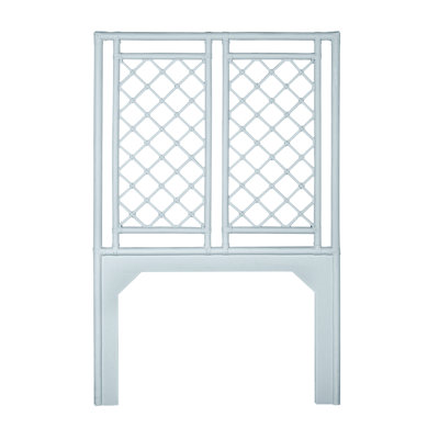 X And Diamond Open-Frame Headboard