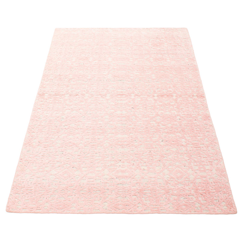 Tapis unique rose de 4 pi 11 po x 8 pi 1 po Tangier