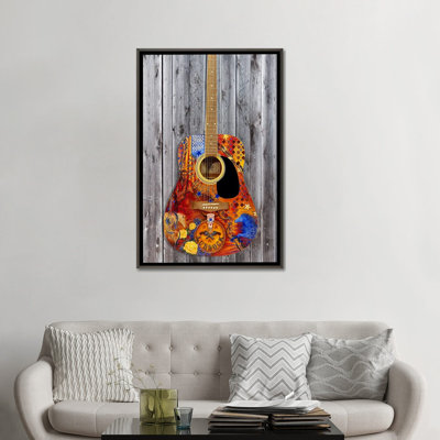 Guitare du Texas Rocks Flag_1PC6