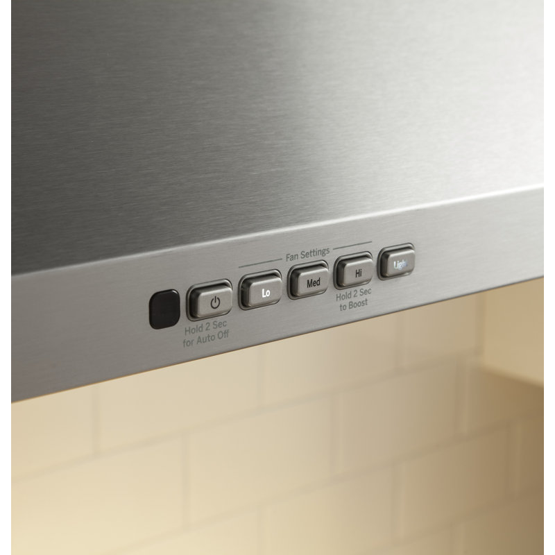 Hotte murale convertible 30 pouces 350 CFM, Acier inoxydable