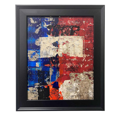 Divide - Peinture abstraite à technique mixte par J. Kent Martin