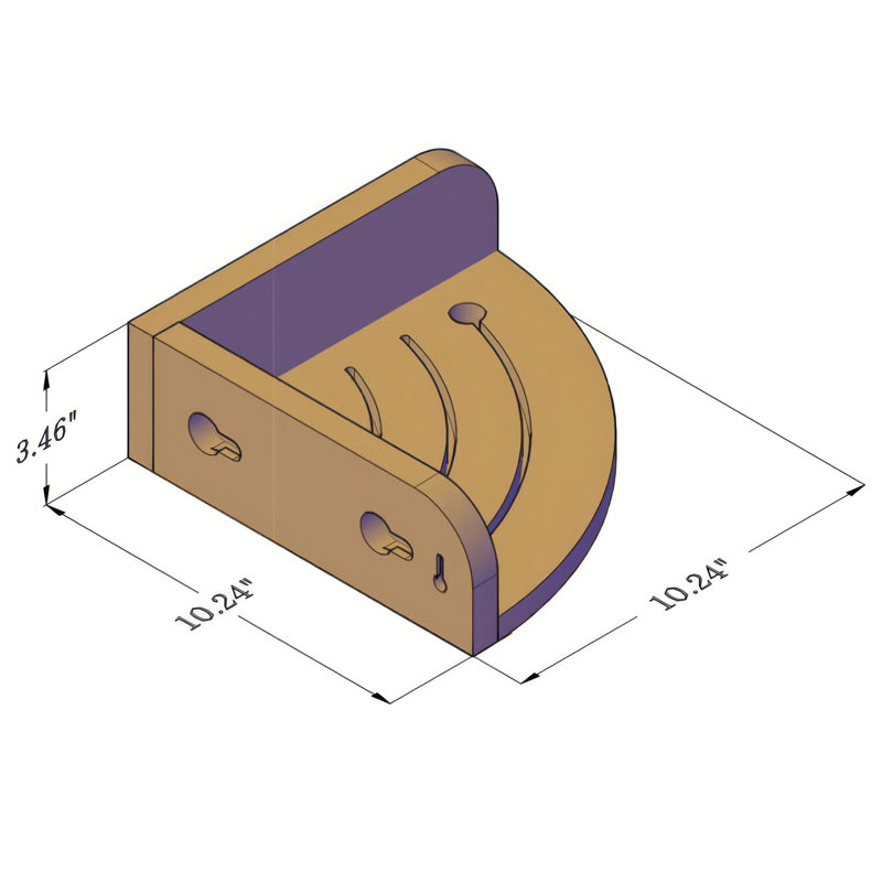 Spa Teak Shower Caddy