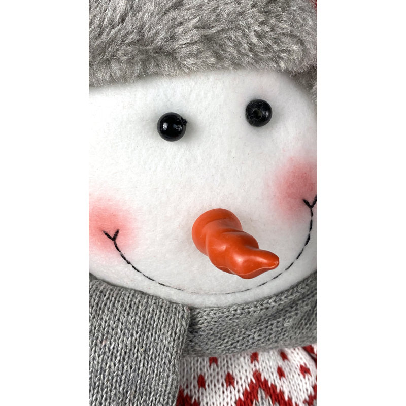 Figurine de Noël en peluche extensible 2 pièces