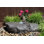 Grande fontaine pour bain d'oiseaux en fibre de verre Denahi