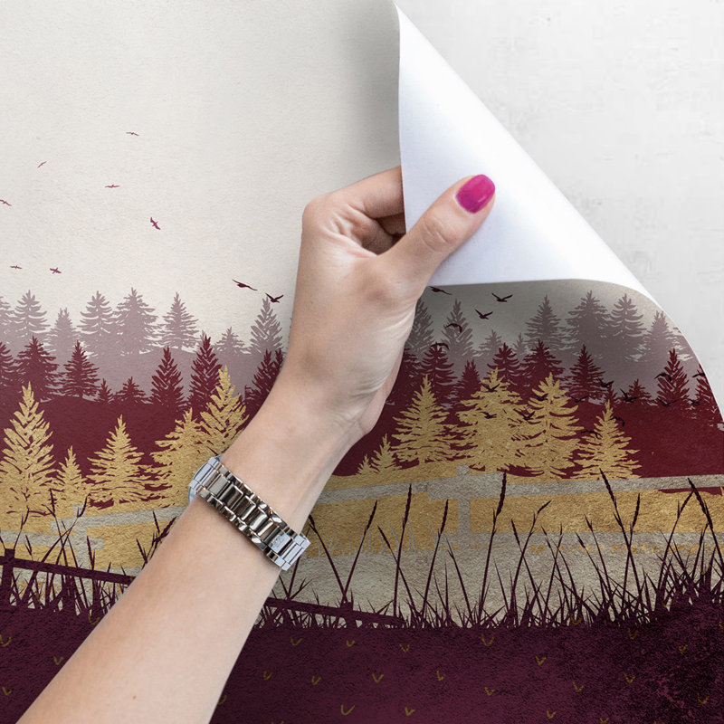 Jagoda 2.5m x 2.5m Matte Mural, 290 x 290cm