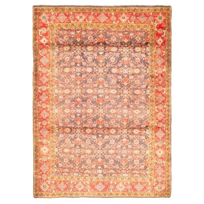 Tapis bleu marine Andelz 5 pi 4 po x 7 pi 7 po