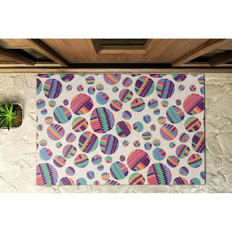 Non-Slip Outdoor Doormat, W100 x L150 cm