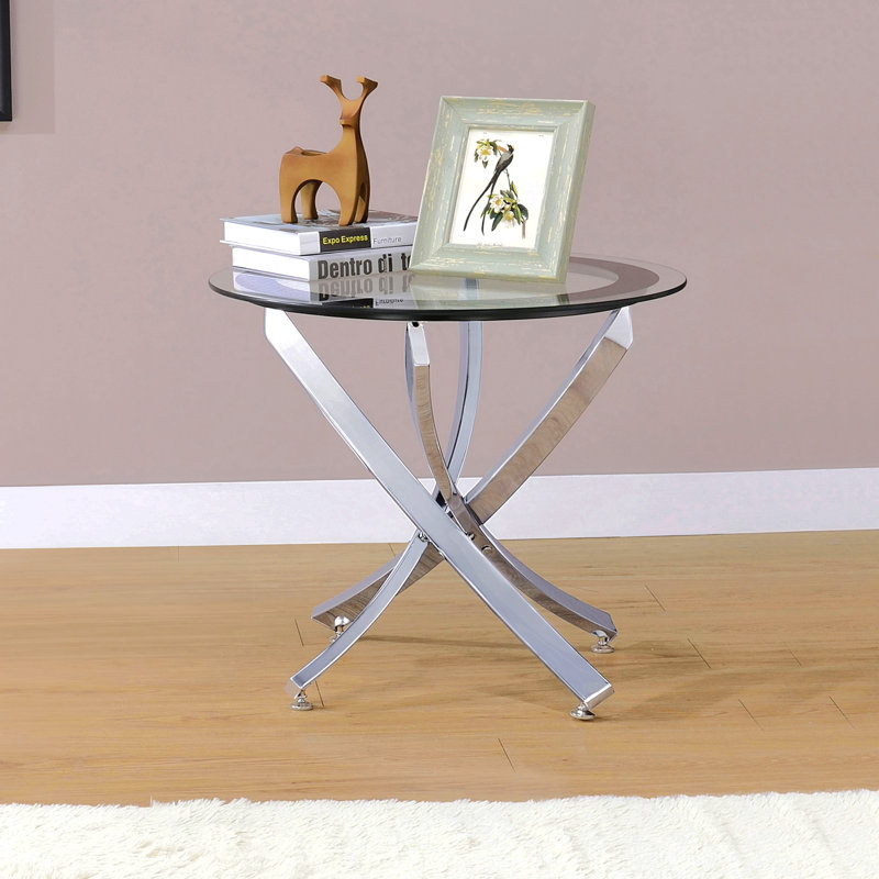 Table de bout Connors, H 22 po x l 23,5 po x P 23,5 po
