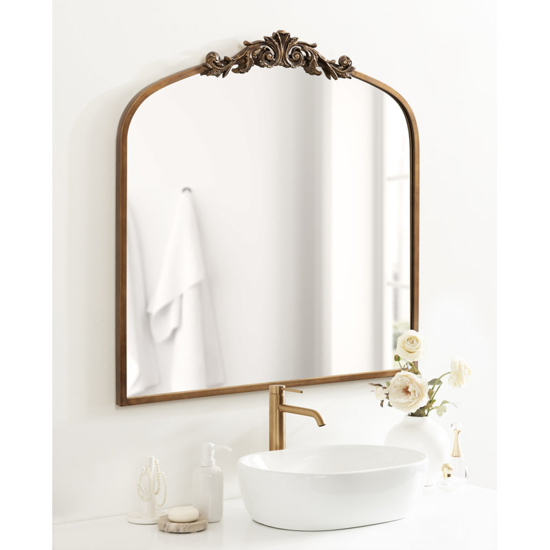 Miroir décoratif Anglo Arendahl, Doré, 30 po x 28 po