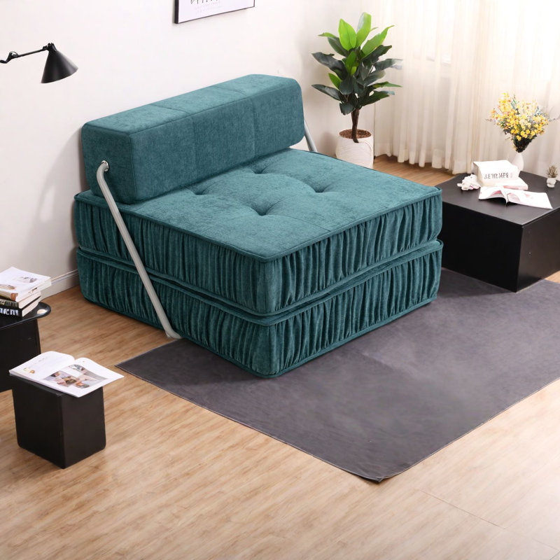 Canapés verts multifonctionnels, mousse et confort printanier, style moderne pour les petits espaces