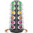 360 Degree Rotating Coffee Storage Rack, Suitable For Countertop Or Coffee Station, Removable, Matte Grey