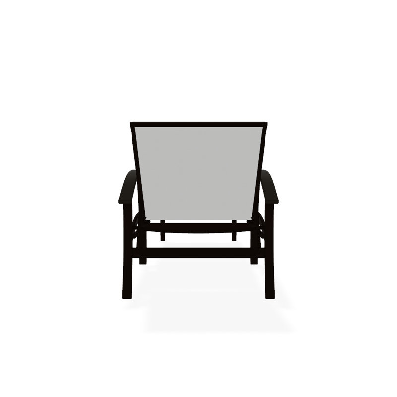 Belle Isle Outdoor Chaise Lounge, White 6D Sunbrella®, Beachwood P40, Textured Kona