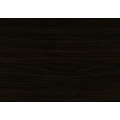 Bureau d'ordinateur personnel en forme de L pour le confort, l 58 po, stratifié brun, métal noir, bureau contemporain ergonomique, l 56,98 po, métal