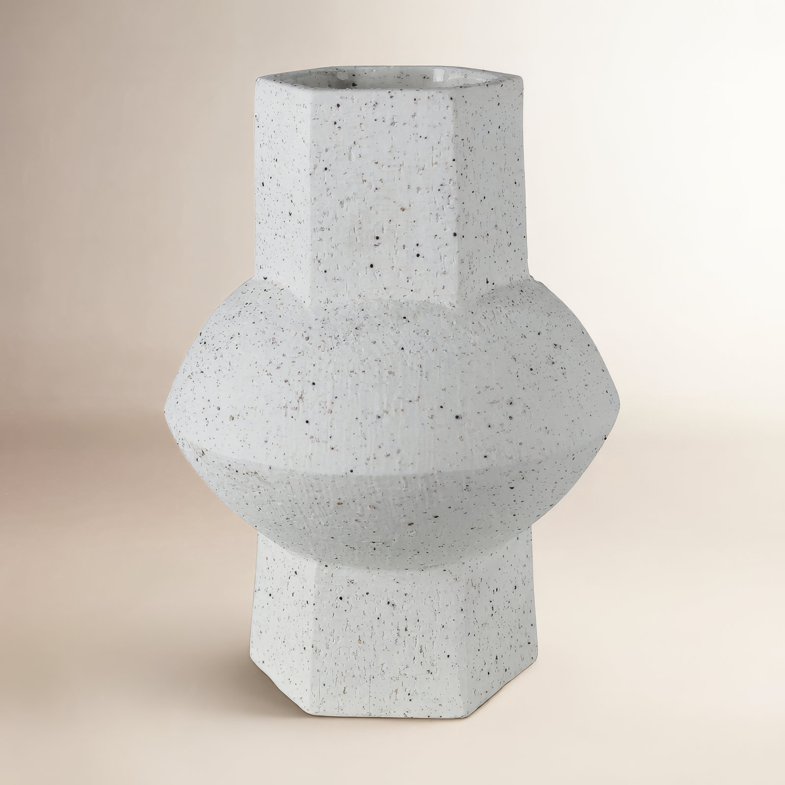 Dahlen 8'' Ceramic / Porcelain Table Vase, White