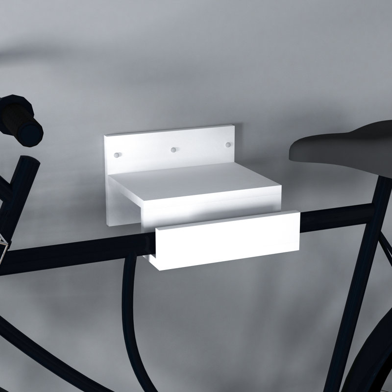 Abi-Rose Manufactured Wood Wall Mounted Multi-Use Bike Rack