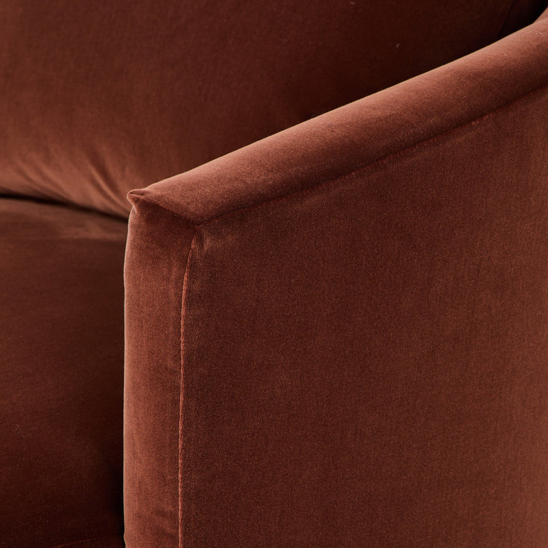 Farrah Chaise Lounge, Surrey Auburn 76.8% Cotton/23.2% Polyester