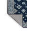 Tapis bleu lavé à la machine-1214004418