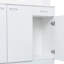 Armoire de cuisine Isildo avec portes, tiroir et tablettes ouvertes-112297051