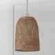 Hasley Single Light Rattan Dimmable Pendant