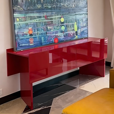 Italian-style minimalist console table