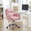 Chaise de bureau pivotante en similicuir-1325021080