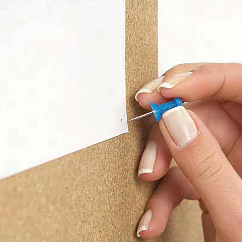 Small Enclosed Cork Bulletin Board w/ Lock & Key