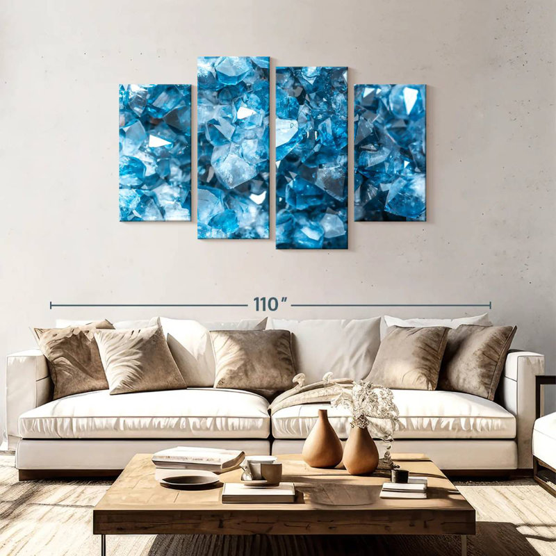 Azure Mineral Crystals
